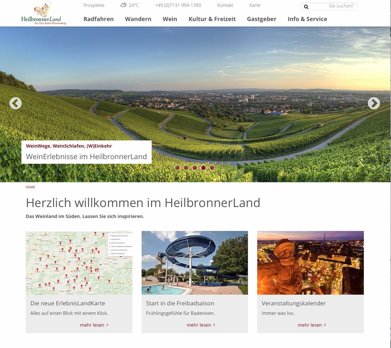 Unsere Erlebnisregion