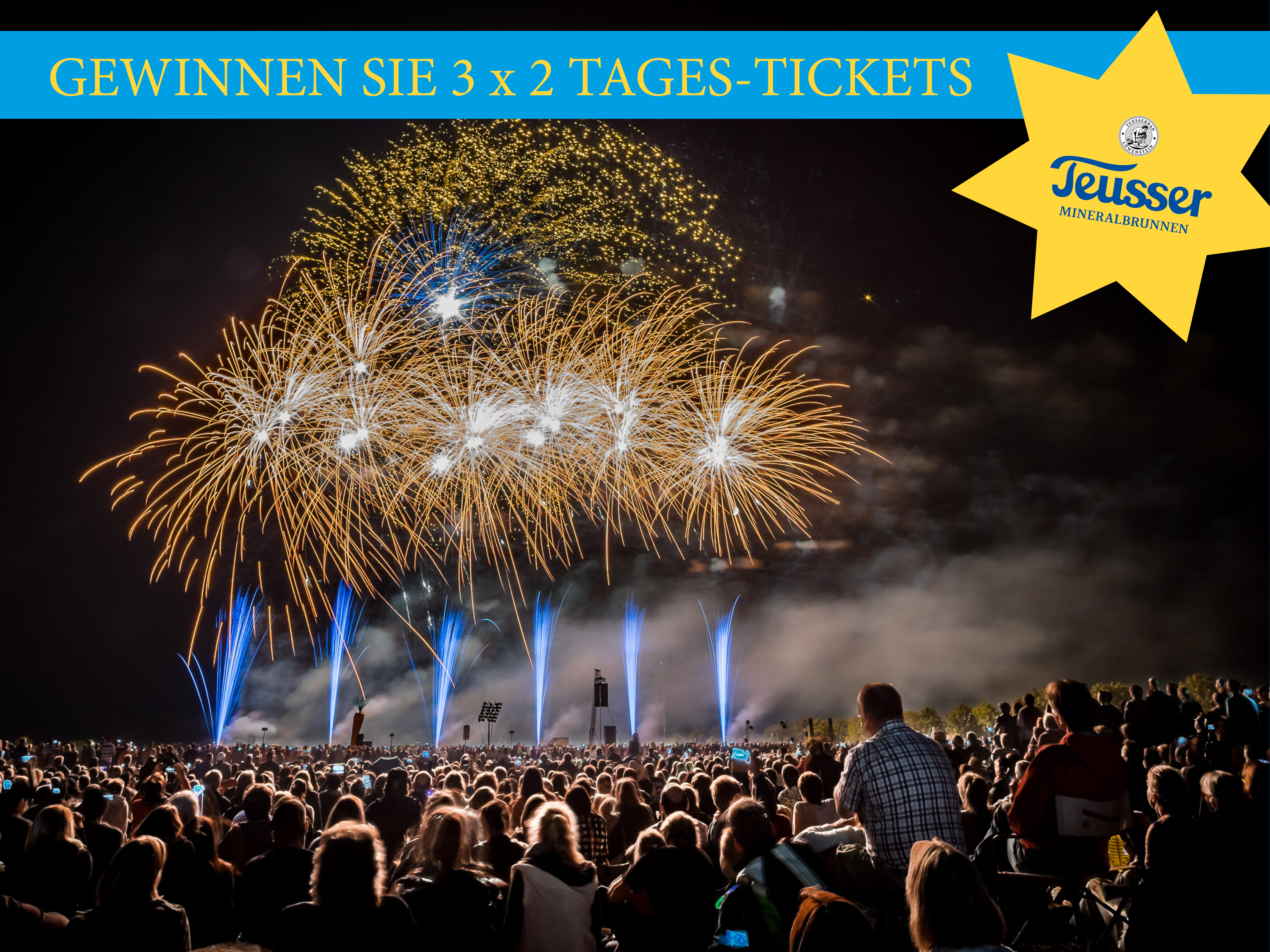 GEWINNEN SIE 3×2 TAGES-TICKETS